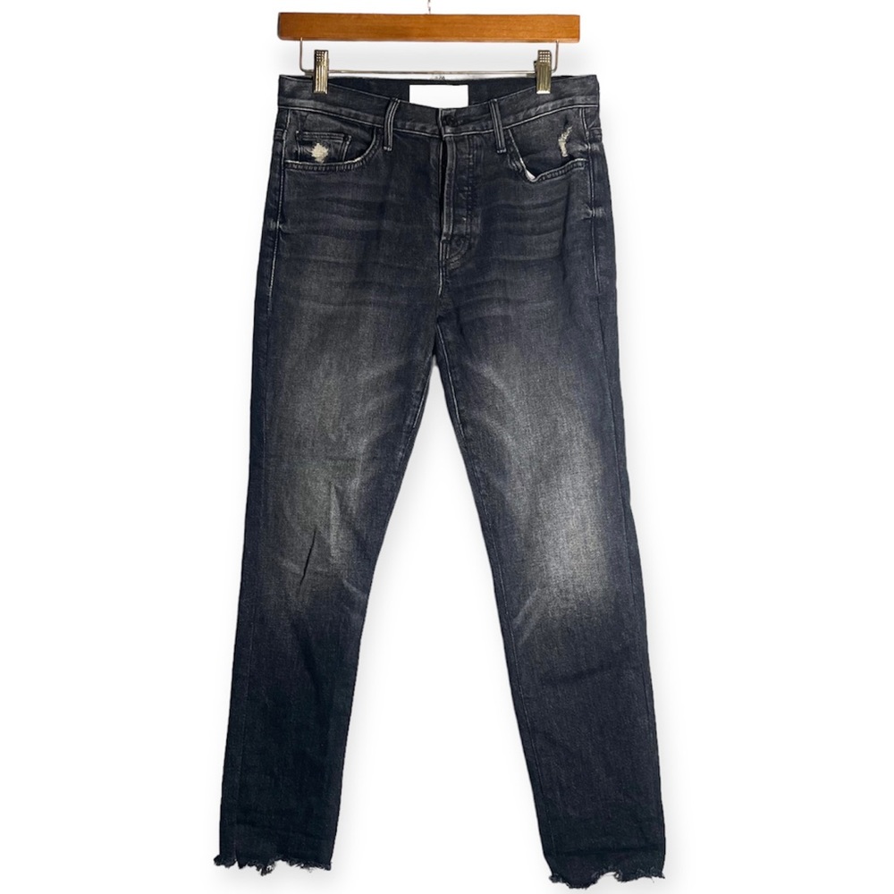 Mother Superior The Saint Chew Black High Rise Button fly Size 25 Jeans